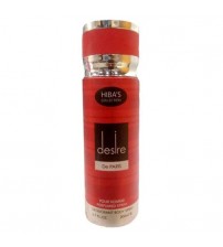Hibas Collection Desire De Paris Body Spray 200ml
